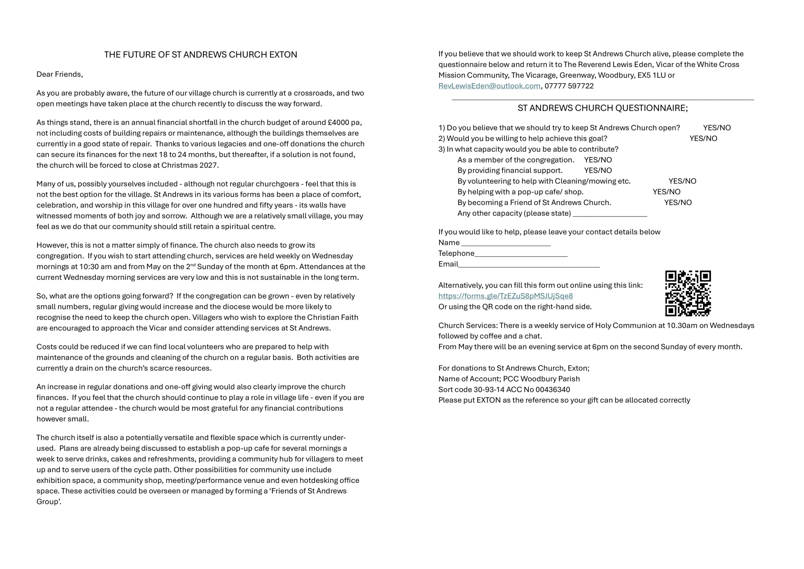 St Andrews Church Exton