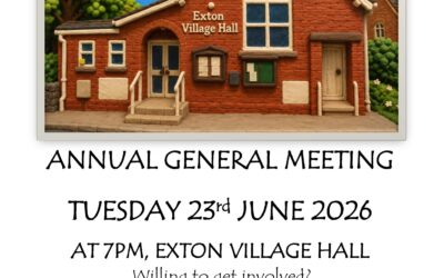 Exton Village Hall AGM